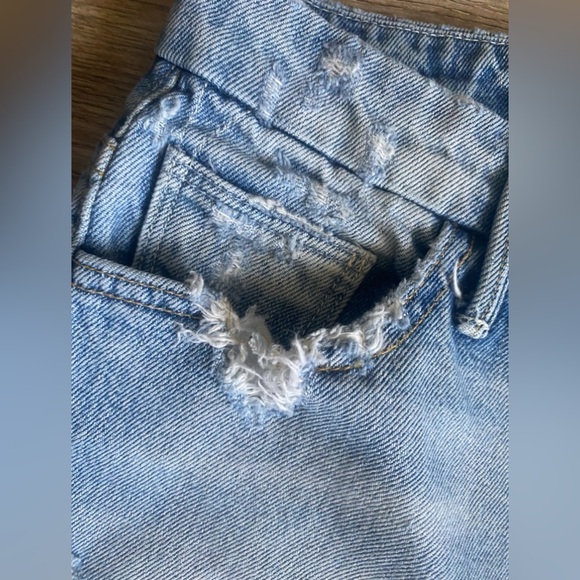 Mothers Distressed Straight Leg Ankle Frey Jeans Women’s 1 - Picture 7 of 14